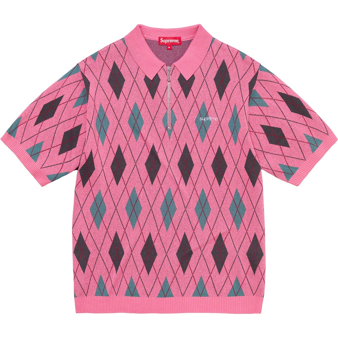 Argyle Zip Polo view 4
